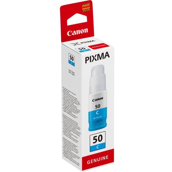 Flacone Canon GI-50 C (3403C001) ciano - D01616