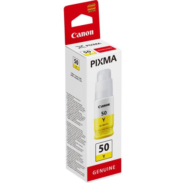 Flacone Canon GI-50 Y (3405C001) giallo - D01618