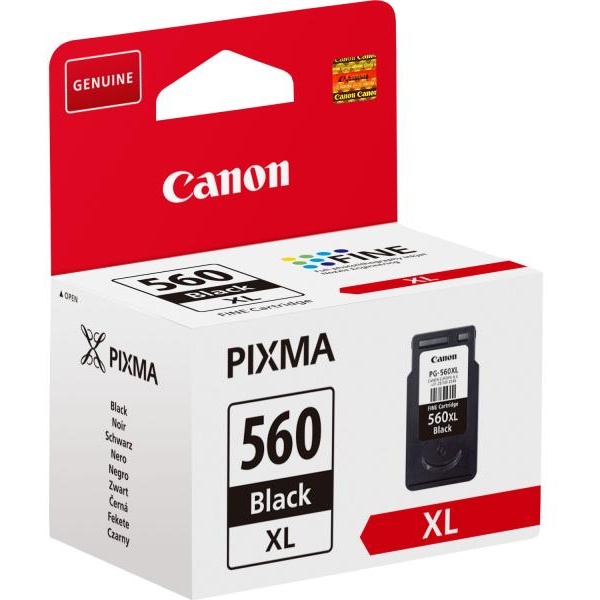 Cartuccia Canon PG-560XL (3712C001) nero - D01619