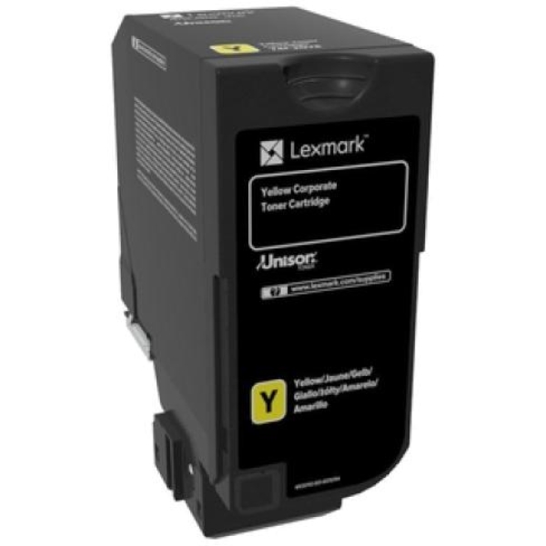 Toner Lexmark CS720, CS725, CX725 (74C20YE) giallo - D01724