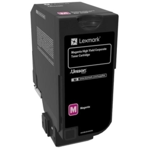 Toner Lexmark CX725 (84C2HME) magenta - D01747