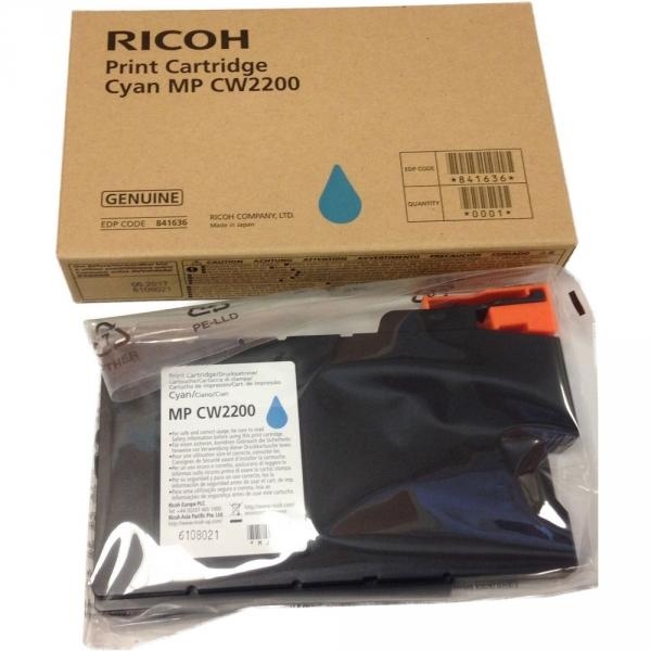 Gel Ricoh MP CW2200 (841636) ciano - D01823