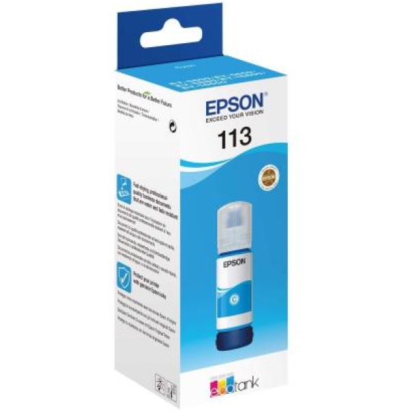 Flacone Epson 113 (C13T06B240) ciano - D01996