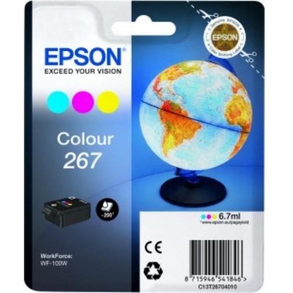 Cartuccia Epson 267 (C13T26704020) 3 colori - D01999