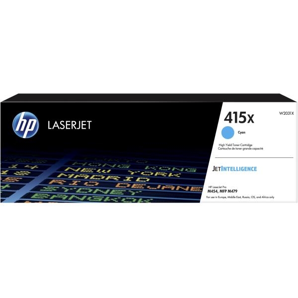 Toner HP 415X (W2031X) ciano - D02059