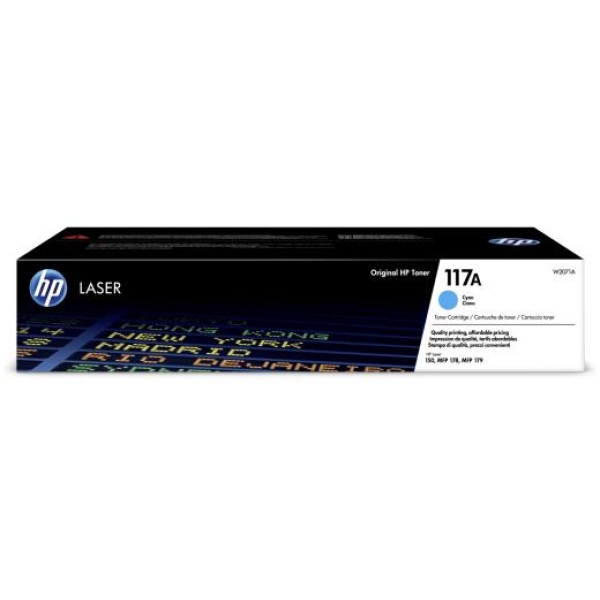 Toner HP 117A (W2071A) ciano - D02065