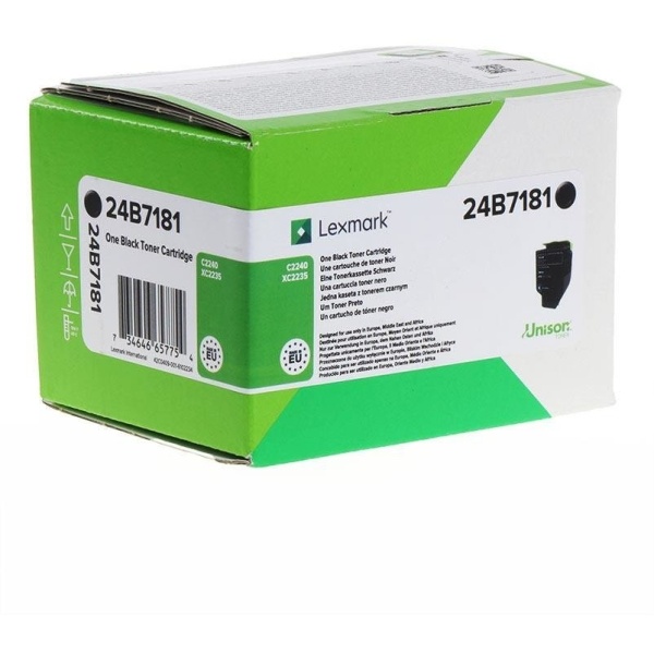 Toner Lexmark 24B7181 nero - D02285