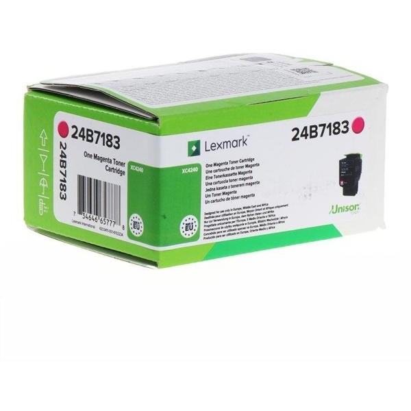 Toner Lexmark 24B7183 magenta - D02287