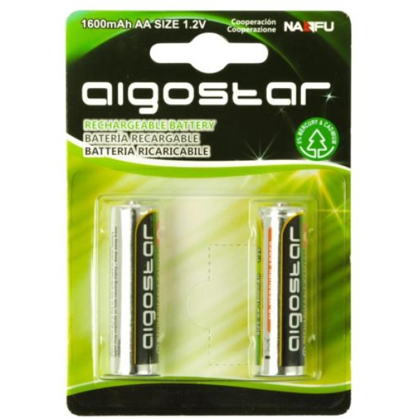 Batteria ricaricabile aa 1600mah 1.2v - 290003JVC - D02491