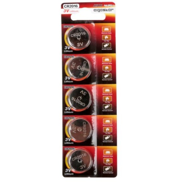 Batteria a bottone cr2016 3v-5b - 290002JUZ - D02494