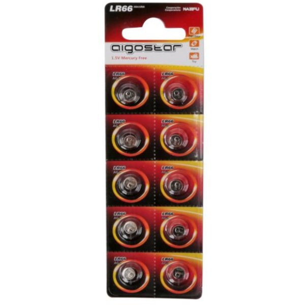 Batteria a bottone lr66 ag4-10b 1.5v - 290002JUX - D02496