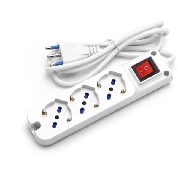 Multipresa a 3 prese 3g1.0mm