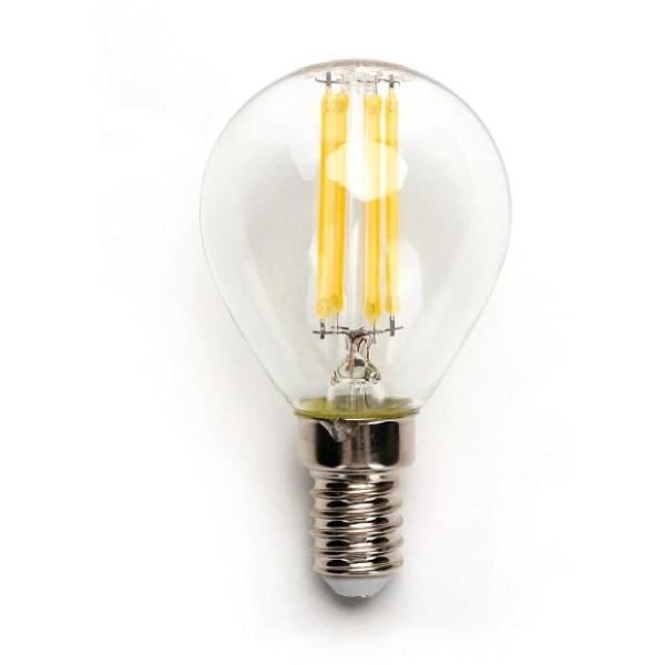 Lampadina a filamento LED G45 E14 4w 2700k/clear - 102900PJU - D02545
