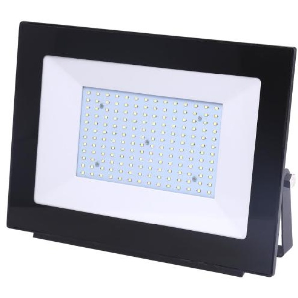 Faro proiettore LED slim a largo fascio luminoso 150w 6400k pressofusione - 100501KQE - D02576