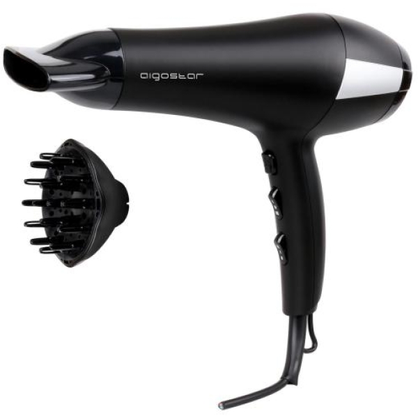 Asciugacapelli ionico 2400w nero vde - 320000HIE - D02595