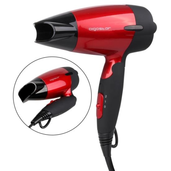 Asciugacapelli 1400w rosso vde - 320000GQT - D02596