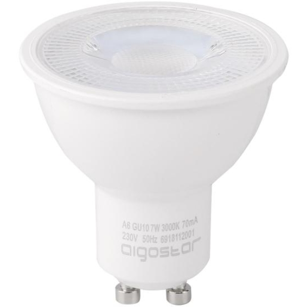 Lampadina LED A6 GU10 COB 7w 3000k con dimmer triac - 102000GVX - D02647