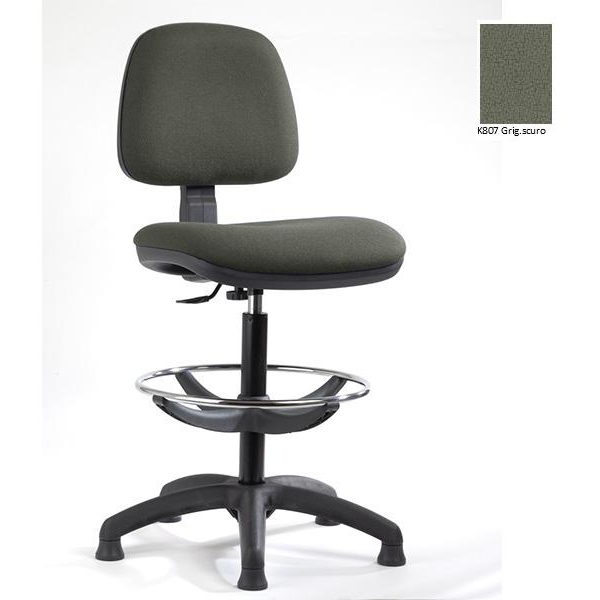 Seduta Tecnica Sofia B Disegnatore ignifuga Grigio Scuro - D03626