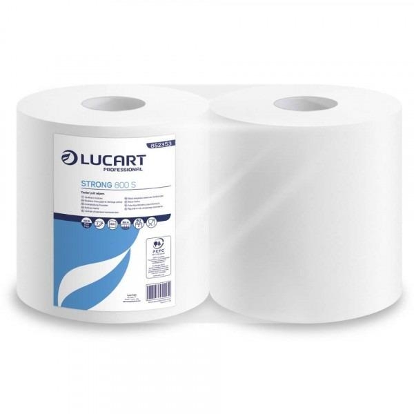 Strofinacci multiuso Strong 800S 2 veli - 184 m - 800 strappi Lucart - 852353 -  D06646