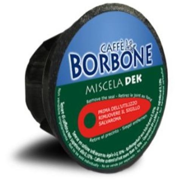 Capsule Caffè Borbone Miscela VERDE DEK compatibile Nescafé Dolce Gusto -  DGBDEK6X15N - D06675