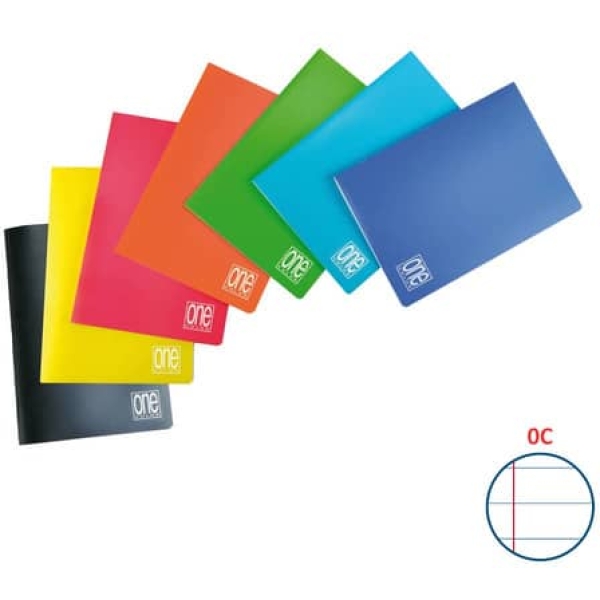 Maxiquaderno ppl 210x297mm A4 20fg+1 80gr 1rigo c/margine one color blasetti - F07486