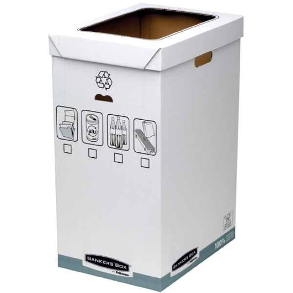 Cestino per riciclo 90lt bankers box system (Conf. 5)