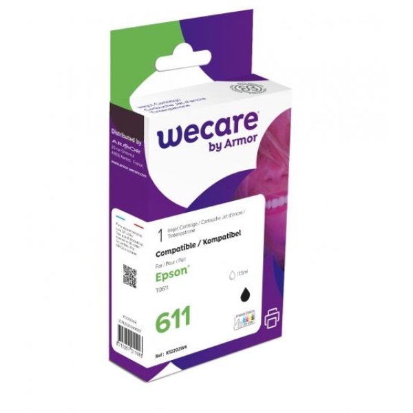 Cartuccia WeCare K12202W4 nero - P00136