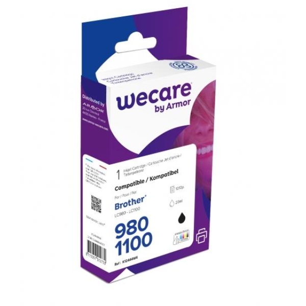 Cartuccia WeCare K12444W4 nero - P00902