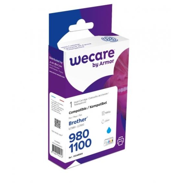 Cartuccia WeCare K12445W4 ciano - P00903