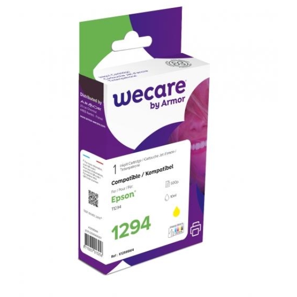 Cartuccia WeCare K12595W4 giallo - P01011