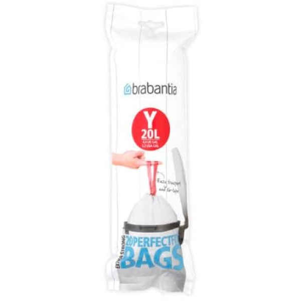 Sacchetti PerfectFit Brabantia codice Y 20 litri - R01407