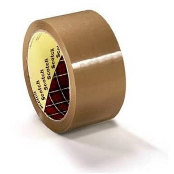 vidaXL Nastro da Imballaggio 12pz Marrone 48 mm x 66 m