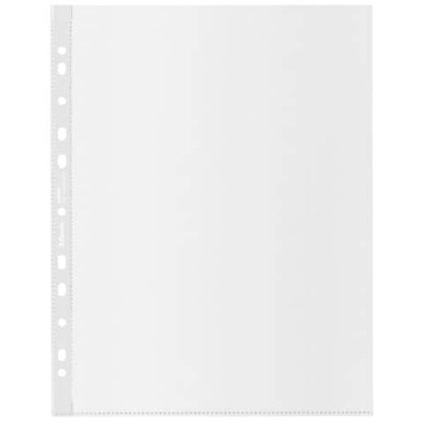 Buste forate trasparenti A4 Rexel Ecodesk alto spessore - ruvida 22,5x29,7  cm (conf. 25)