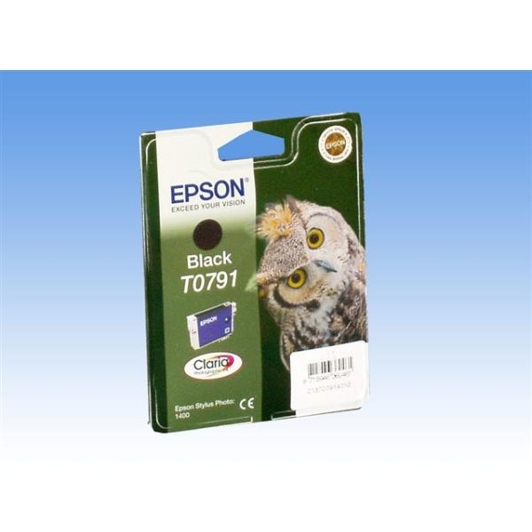 Cartuccia Epson T0791/blister RS+RF (C13T07914020) nero - U00075