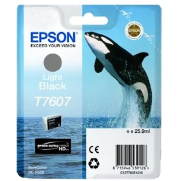 Cartuccia Epson T7607 (C13T76074010) nero chiaro - U00278
