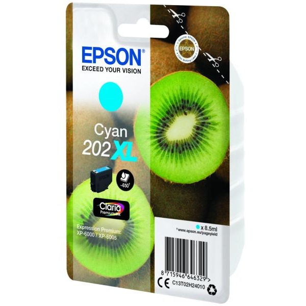 Cartuccia Epson 202XL (C13T02H24010) ciano - U00354