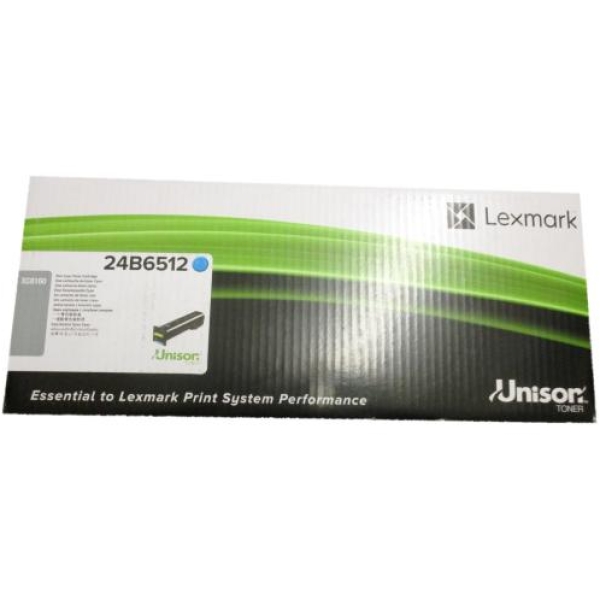 Toner Lexmark 24B6512 ciano - U00403