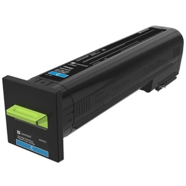 Toner Lexmark CS820, CX82X, CX860 (72K20CE) ciano - U00410