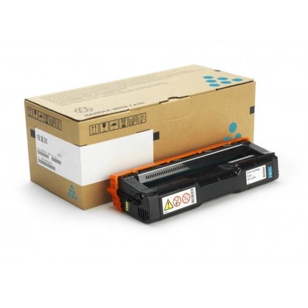 Toner Ricoh SP C252E (407532) ciano - U00438