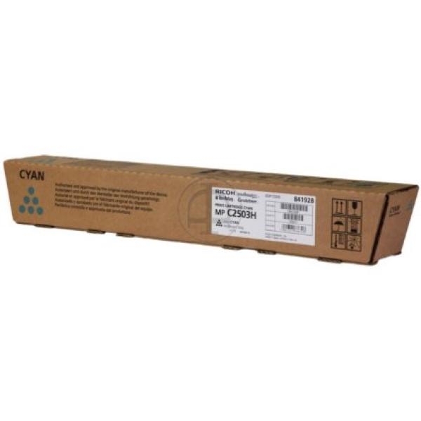 Toner Ricoh MP C2503H (841928) ciano - U00442