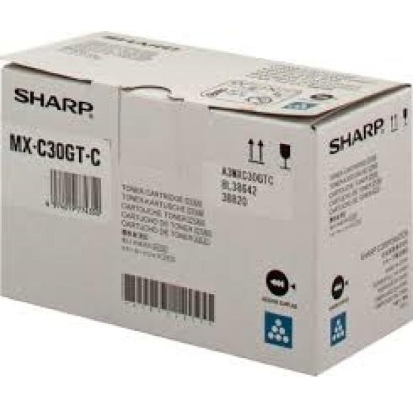 Toner Sharp MXC30GTC ciano - U00448