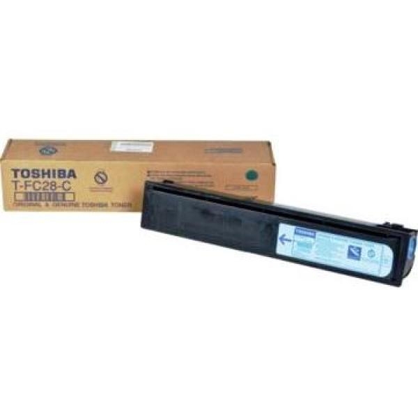 Toner Toshiba T-FC28EC (6AJ00000046) ciano - U00449