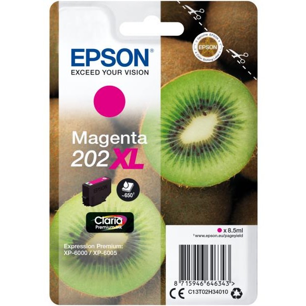 Cartuccia Epson 202XL (C13T02H34010) magenta - U00511