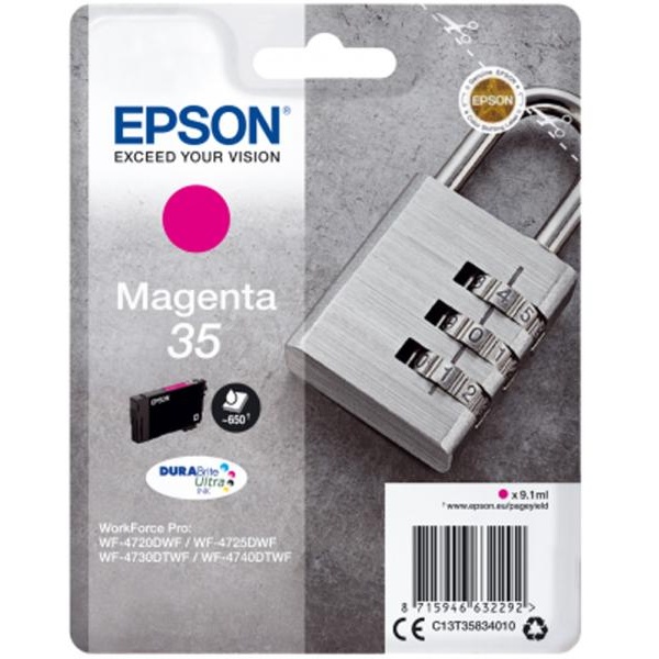 Cartuccia Epson 35 (C13T35834010) magenta - U00522