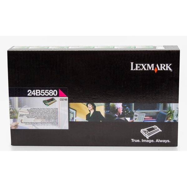 Toner Lexmark 24B5580 magenta - U00546