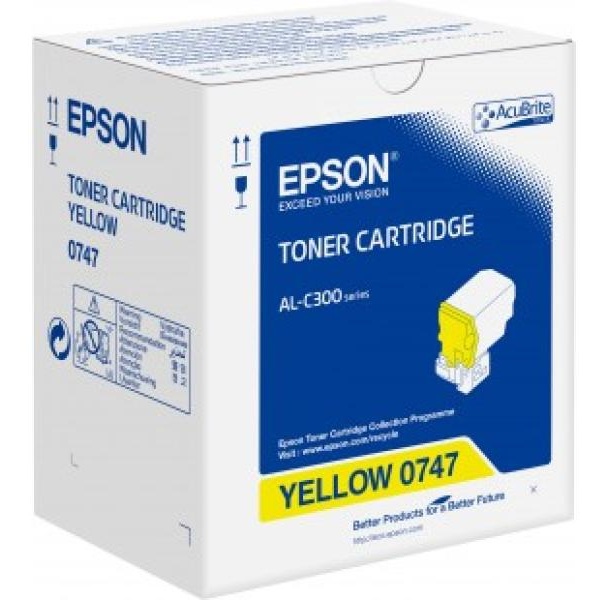 Toner Epson AL-C300 (C13S050747) giallo - U00656