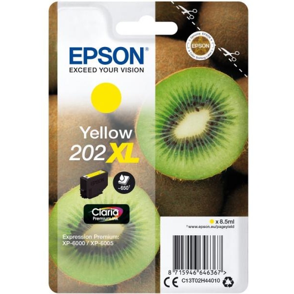 Cartuccia Epson 202XL (C13T02H44010) giallo - U00659
