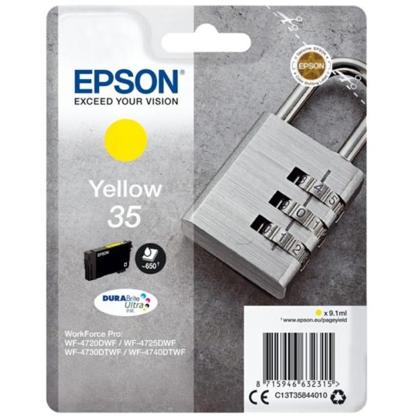 Cartuccia Epson 35 (C13T35844010) giallo - U00673