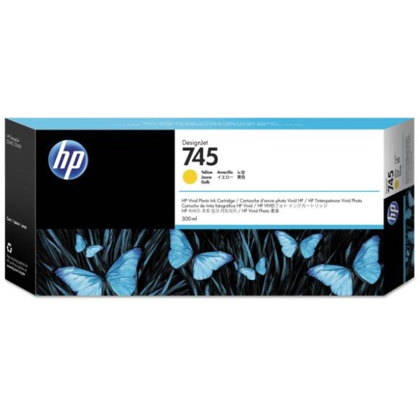 Cartuccia HP 745 (F9K02A) giallo - U00688