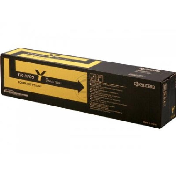 Toner Kyocera-Mita TK-8705Y (1T02K9ANL0) giallo - U00691